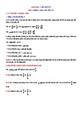 Chuyên đề Toán Lớp 7 - Chuyên đề Nhân, chia số hữu tỉ (Có lời giải)